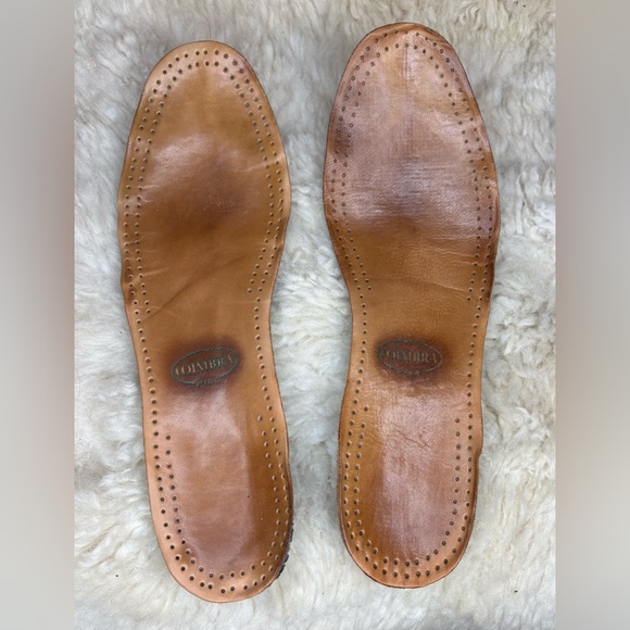 John Fluevog Mini Elif Size 9.5 Mary Jane Heels Olive/Gray/Purple DISCONTINUED - Picture 11 of 14